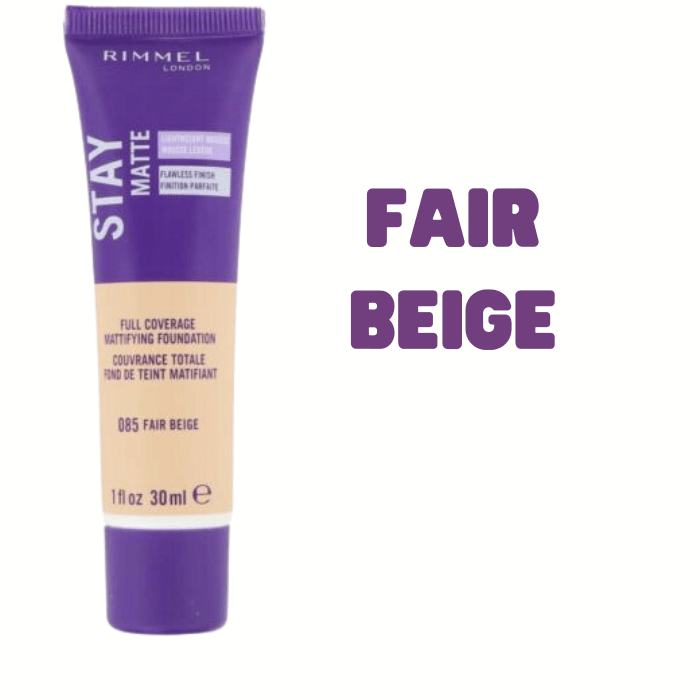 Rimmel London Stay Matte Liquid Mousse Foundation, Oil-Free