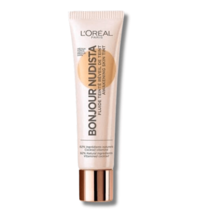 l'oreal nudist skin tint medium dark