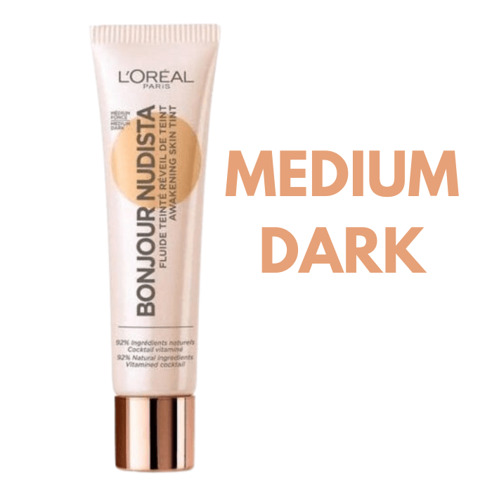 loreal skin tint medium dark