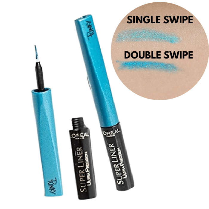 l'oreal punky eyeliner swatches