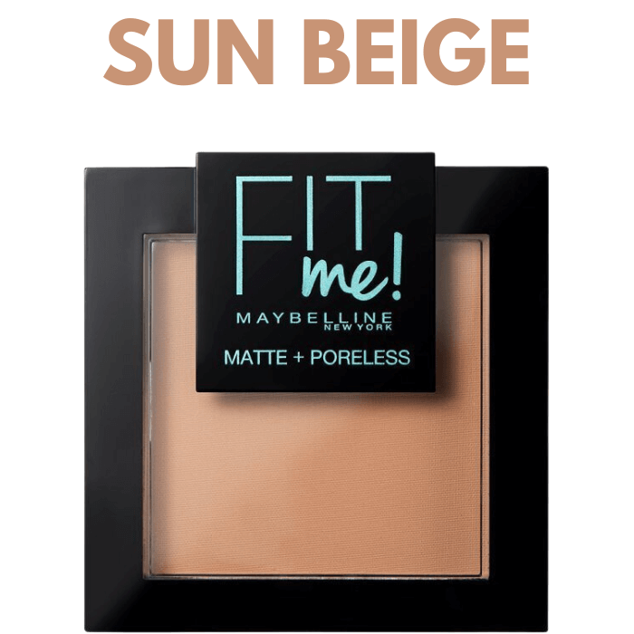 fit me powder sun beige 205