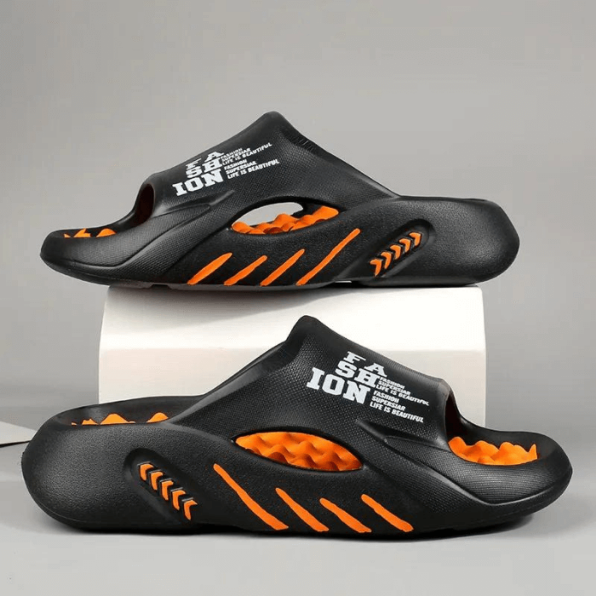 mens slippers sliders soft sole