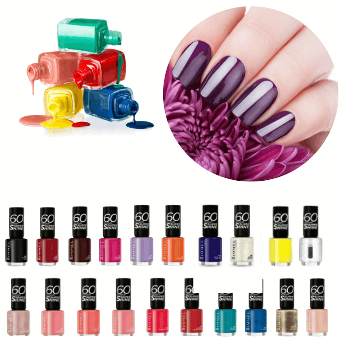 rimmel 60 seconds super shine nail polish colors
