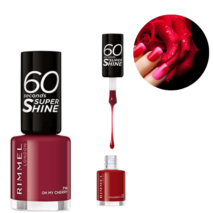 rimmel 60 seconds super shine nail polish long stay