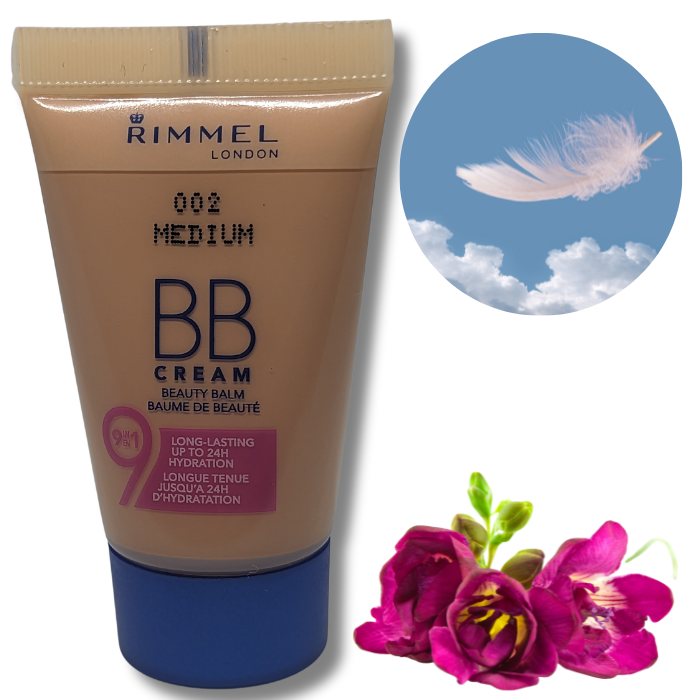 Rimmel London BB Cream 9 in 1 Long Lasting 24h Hydration with SPF 25 Face Cream