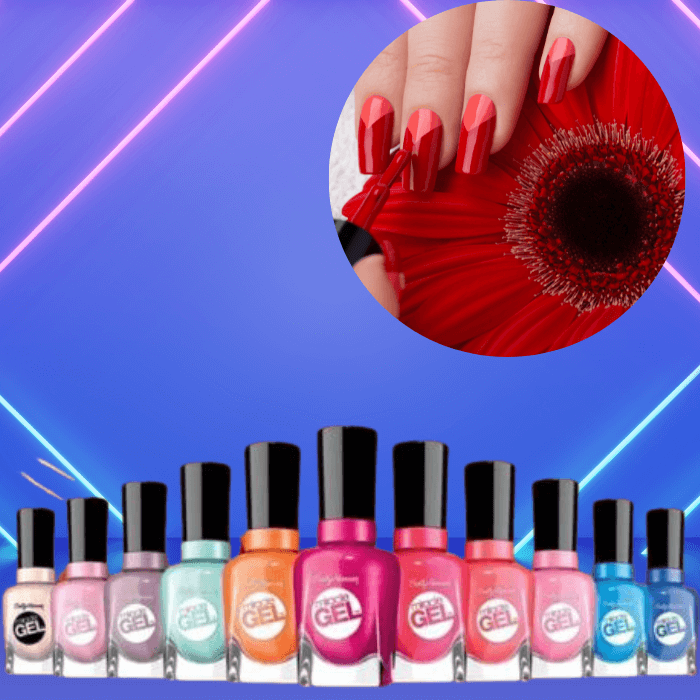 Sally Hansen Miracle Gel Nail Color - Gel Nail Polish- Miracle Gel Color - Cruelty Free Miracle Gel Polish - Miracle Top Coat - Salon-Quality Manicure