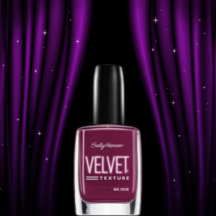Sally Hansen Velvet Texture Nail Polish in Lavish - Color Nails - Gel Polish - Sally Hansen Miracle Gel Nail Polish - Sally Nail Color - Sally Nail Polish - Velvet Nail Color - Velvet Nail Paint - Velvet Nail Polish