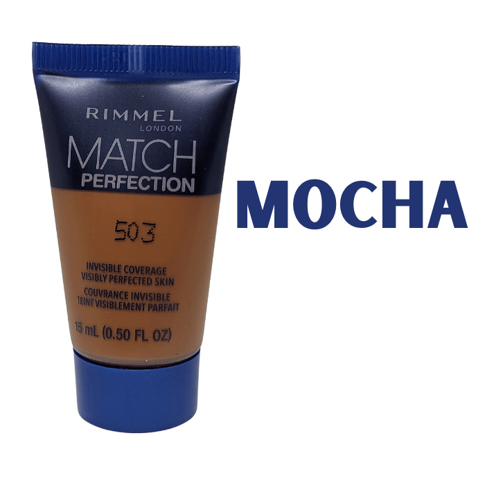 Rimmel London Match Perfection Foundation Mocha 503 - Foundation Shades - Rimmel Foundation - Perfection Foundation