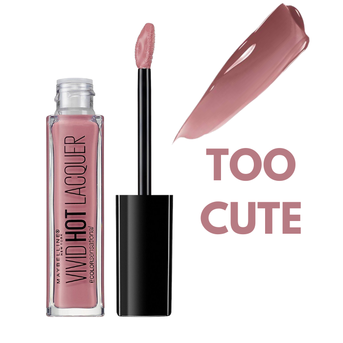 maybelline hot vivid lacquer too cute