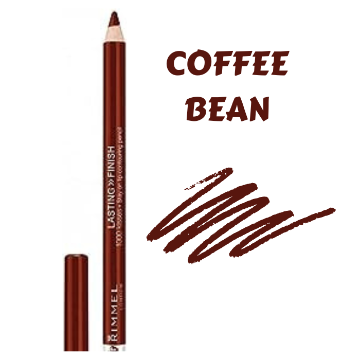 Rimmel London Lasting Finish 1000 Kisses Lip Pencil coffee bean - Rimmel London Lip Liner - 1000 Kisses Lip Liner - Long Lasting Lip Liner - Waterproof Lip Pencil