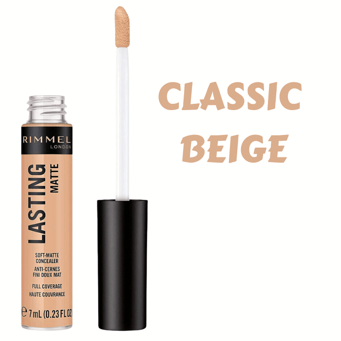 Lasting Matte Concealer by Rimmel London Classic Beige