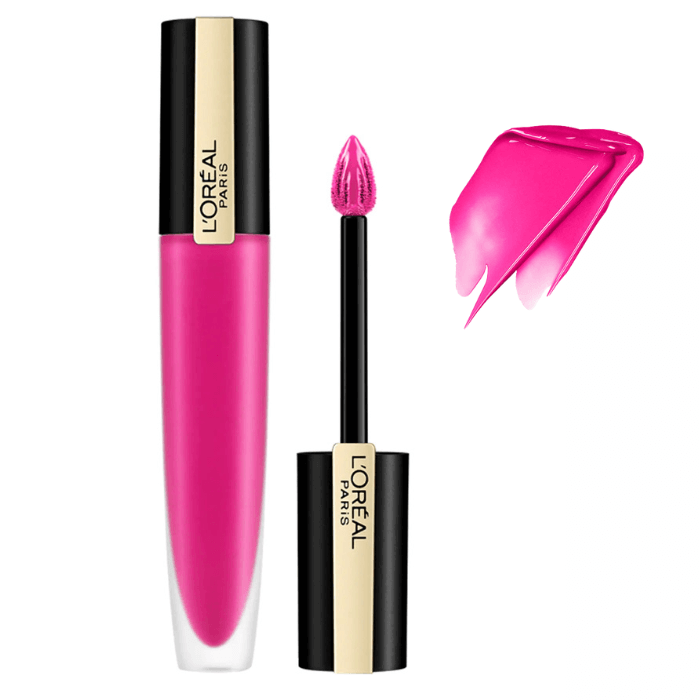 L'Oreal Paris Rouge Signature Matte Liquid Lipstick pink
