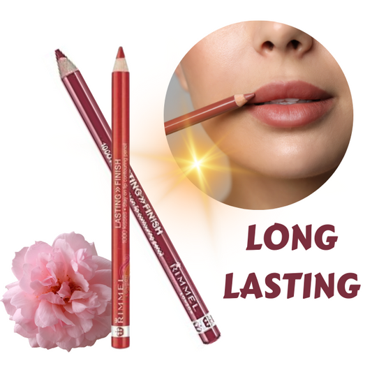 Rimmel London Lasting Finish 1000 Kisses Lip Pencil Long Lasting - Rimmel London Lip Liner - 1000 Kisses Lip Liner - Long Lasting Lip Liner - Waterproof Lip Pencil