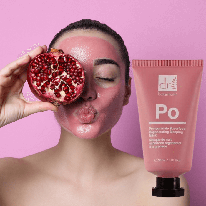 dr botanicals pomegranate sleeping mask