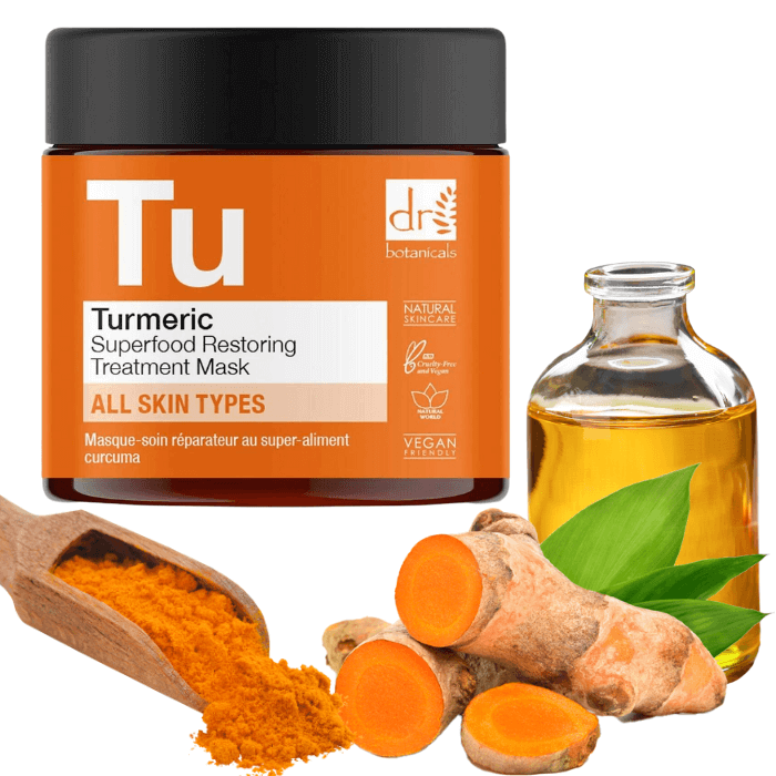 dr botanicals turmeric restoring treatment mask