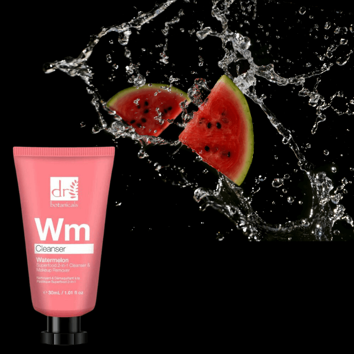 dr botanicals watermelon cleanser and make up remover
