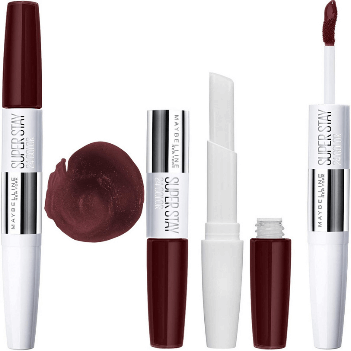 maybelline super stay 24h duo lipstick merlot muse