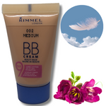 Rimmel  London BB Cream 9 in 1 Long Lasting 24h Hydration with SPF 25 Face Cream