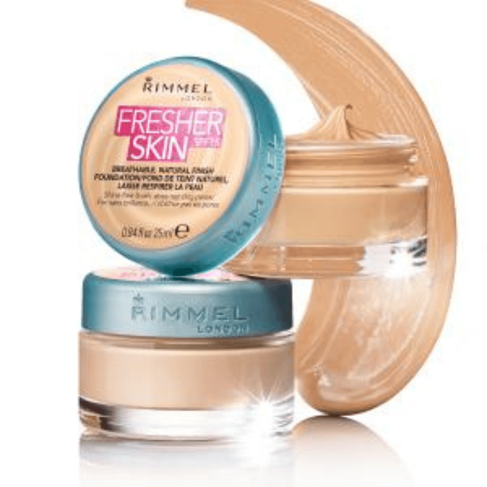 Rimmel Fresher Skin Foundation with SPF 15- Light Porcelain 010