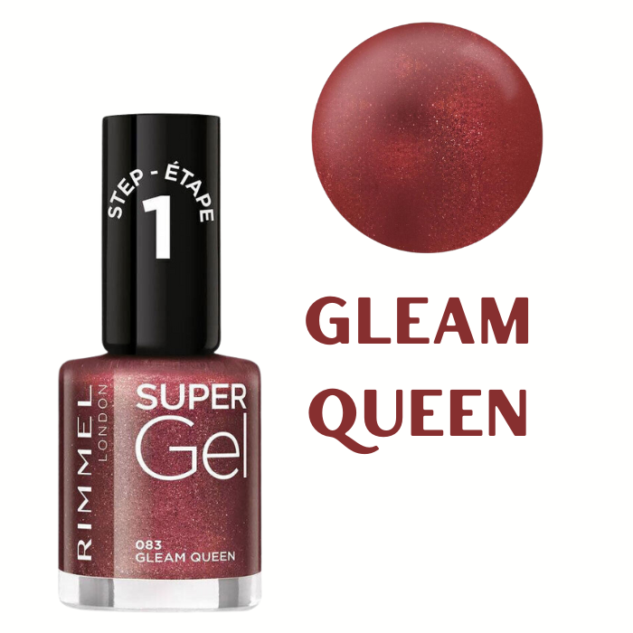 super gel nail polish gleam queen 083