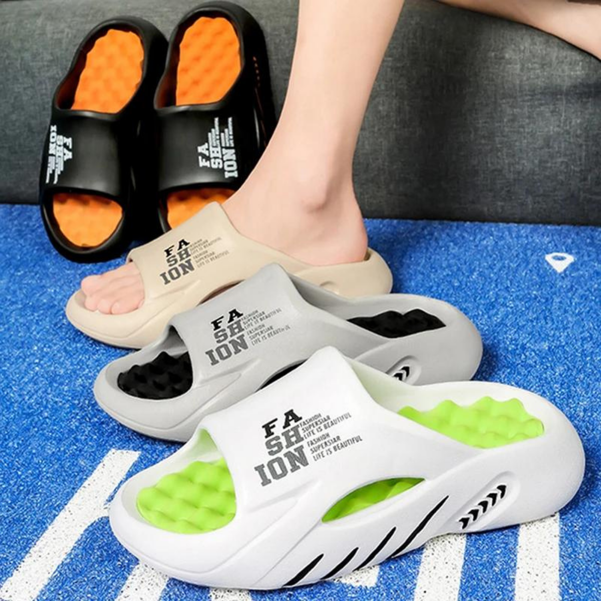 mens slippers sliders