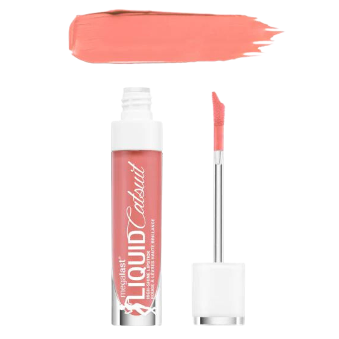 wet n wild catsuit lip gloss peach stole my look