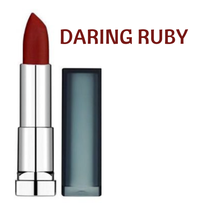 maybelline color sensational lipstick daring ruby