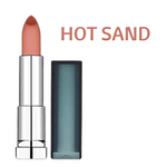 maybelline color sensational lipstick hot sand