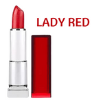 maybelline color sensational lipstick lady red
