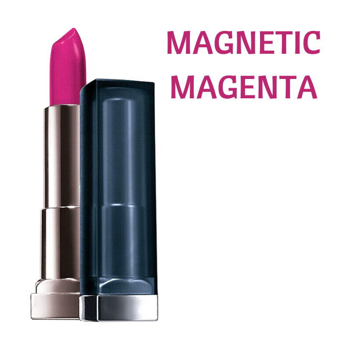 maybelline color sensational lipstick best shades magnetic magenta
