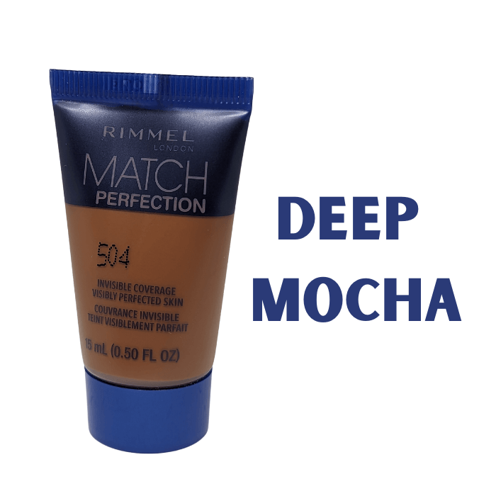 Rimmel London Match Perfection Foundation Deep Mocha 504 - Foundation Shades - Rimmel Foundation - Perfection Foundation