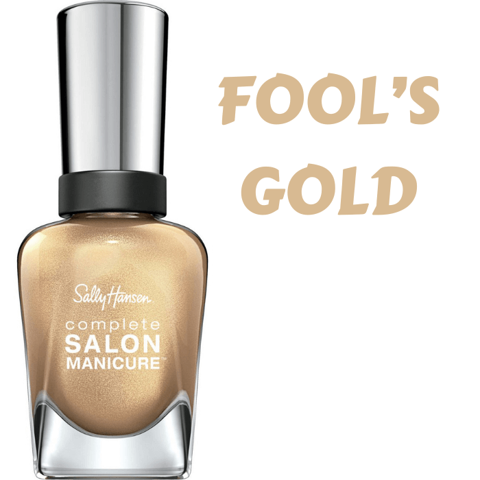 Sally Hansen Complete Salon Manicure fools gold