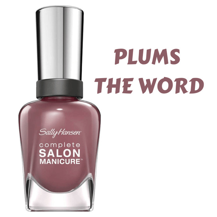 Sally Hansen Complete Salon Manicure plums the word