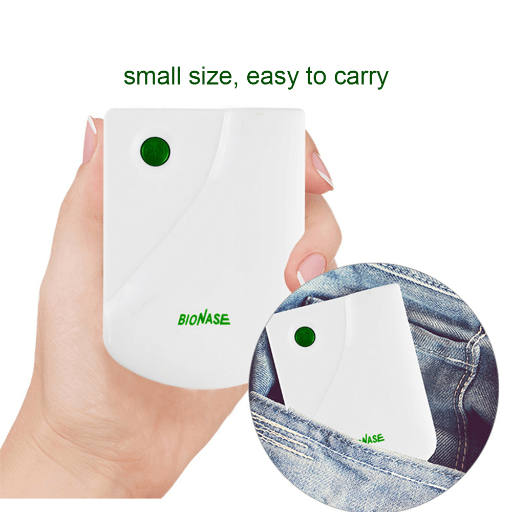Easy to Carry Allergy Device - Allergic Rhinitis Light Therapy - Laser Rhinitis Treatment Instrument - Allergic Rhinitis Treatment - Allergic Rhinitis Therapy - Allergic Rhinitis Laser Therapy - Allergy Treatment Device - Allergy Cure at Home - Bionase Nasal Allergy Relief - Health and Beauty Happiness