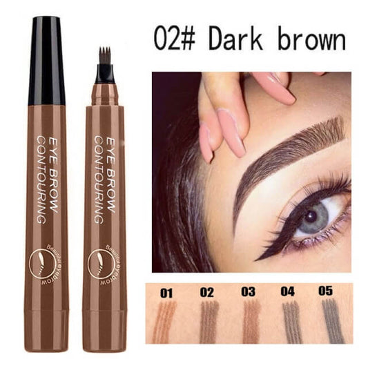 Dark Brow Eyebrow Pen - e.l.f. Perfect Flawless Brow Pen - Perfect Eyebrow Pen - Long-Lasting Eyebrow Pen - Eyebrow Pen for Precision - Natural Brow Definition - Flawless Brow Pen - e.l.f. Perfect Brow Pen - Precision Eyebrow Definition - e.l.f. beauty essentials – Health and Beauty Happiness