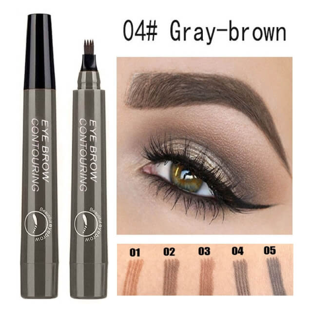 Gray brow Eyebrow Pen - e.l.f. Perfect Flawless Brow Pen - Perfect Eyebrow Pen - Long-Lasting Eyebrow Pen - Eyebrow Pen for Precision - Natural Brow Definition - Flawless Brow Pen - e.l.f. Perfect Brow Pen - Precision Eyebrow Definition - e.l.f. beauty essentials – Health and Beauty Happiness