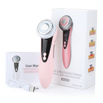 Rejuvenating Face Massager with Box - Ultrasonic Facial Skin Care Massager - 5 in 1 Rejuvenation Device - Ultrasonic Skin Care Massager - Ultrasonic Facial Care Massager - Facial Skin Care Massager - Skin Care Massager - Facial Massager - Skin Care - Facial Skin Care - Facial Care - Ultrasonic Massager - Ultrasonic Facial Massager - SPA - Face Massager - Skin Massager