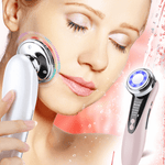 Red and Blue Light Facial Massager - Ultrasonic Facial Skin Care Massager - 5 in 1 Rejuvenation Device - Ultrasonic Skin Care Massager - Ultrasonic Facial Care Massager - Facial Skin Care Massager - Skin Care Massager - Facial Massager - Skin Care - Facial Skin Care - Facial Care - Ultrasonic Massager - Ultrasonic Facial Massager - SPA - Face Massager - Skin Massager
